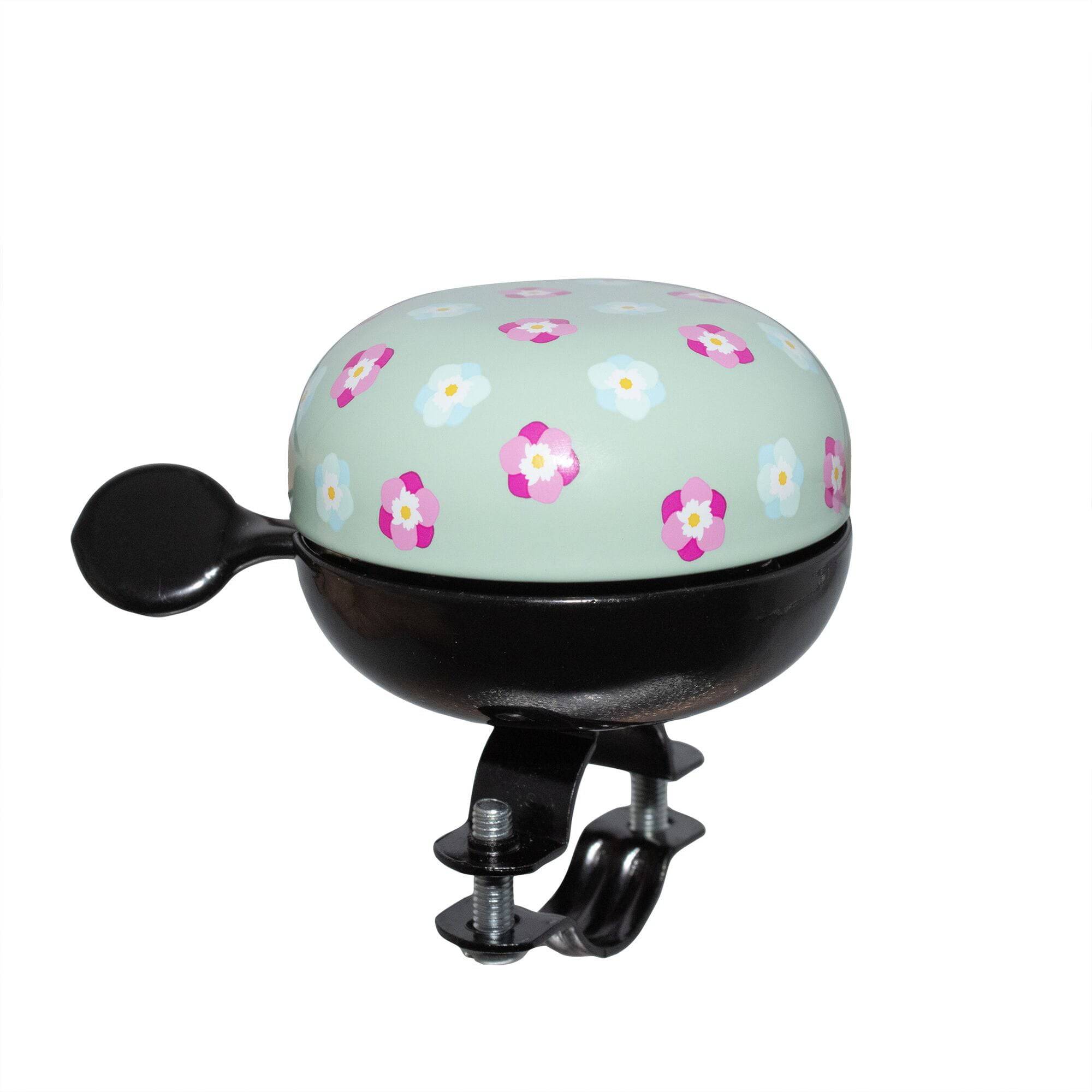 M Part Ding Dong bike bell, retro steel 60mm loud bike bell for 22.2mm handlebars, accessories for cycling.
