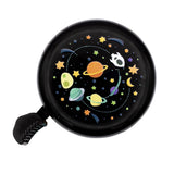 M Part Ringer Bell for kids bikes attached to 22.2mm handlebars, featuring easy-press operation and durable design.