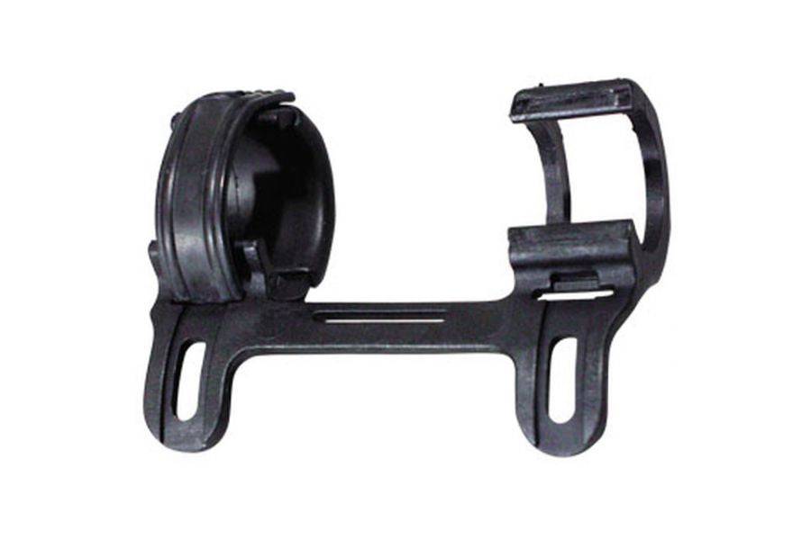 Topeak Einstein pump bracket for secure frame mounting of Topeak Einstein pump, accessory for bicycle pump storage.