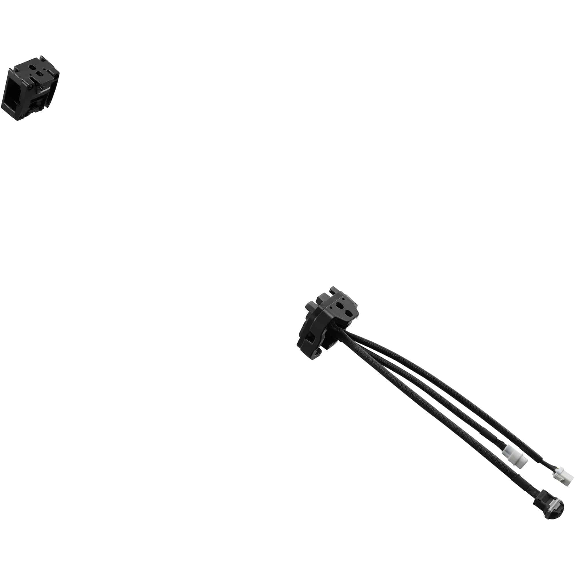 Shimano STEPS BM-EN810-A battery mount with 250mm cable and 200mm EW-CP100 cable for e-bike components.