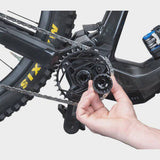 Park Tool LRT-5 direct lockring tool for Fazua Ride 60 e-bike systems, used in workshop repair and maintenance.