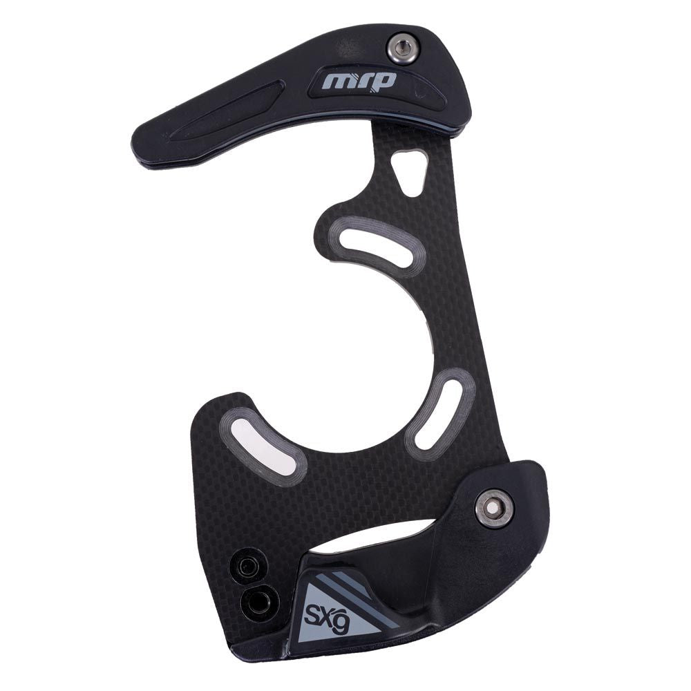 MRP SXg carbon mountain bike chain guide component with high-security design for BMX and mountain biking.