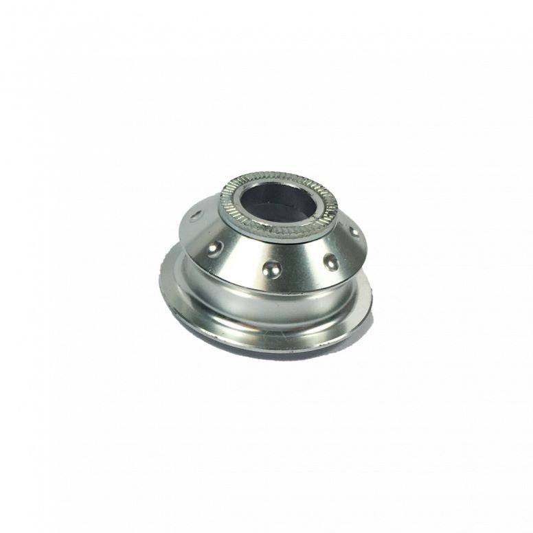 Crankbrothers rear wheel end cap for N/D side, 150mm silver hub replacement, component for bike wheel maintenance.