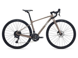 Liv Devote 1 MY26 gravel bike with lightweight frame and versatile off-road design, shown in a side view image.