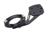 BBB BCP-88 ErgoMount universal computer bracket attached to road bike handlebars for cycling accessories.