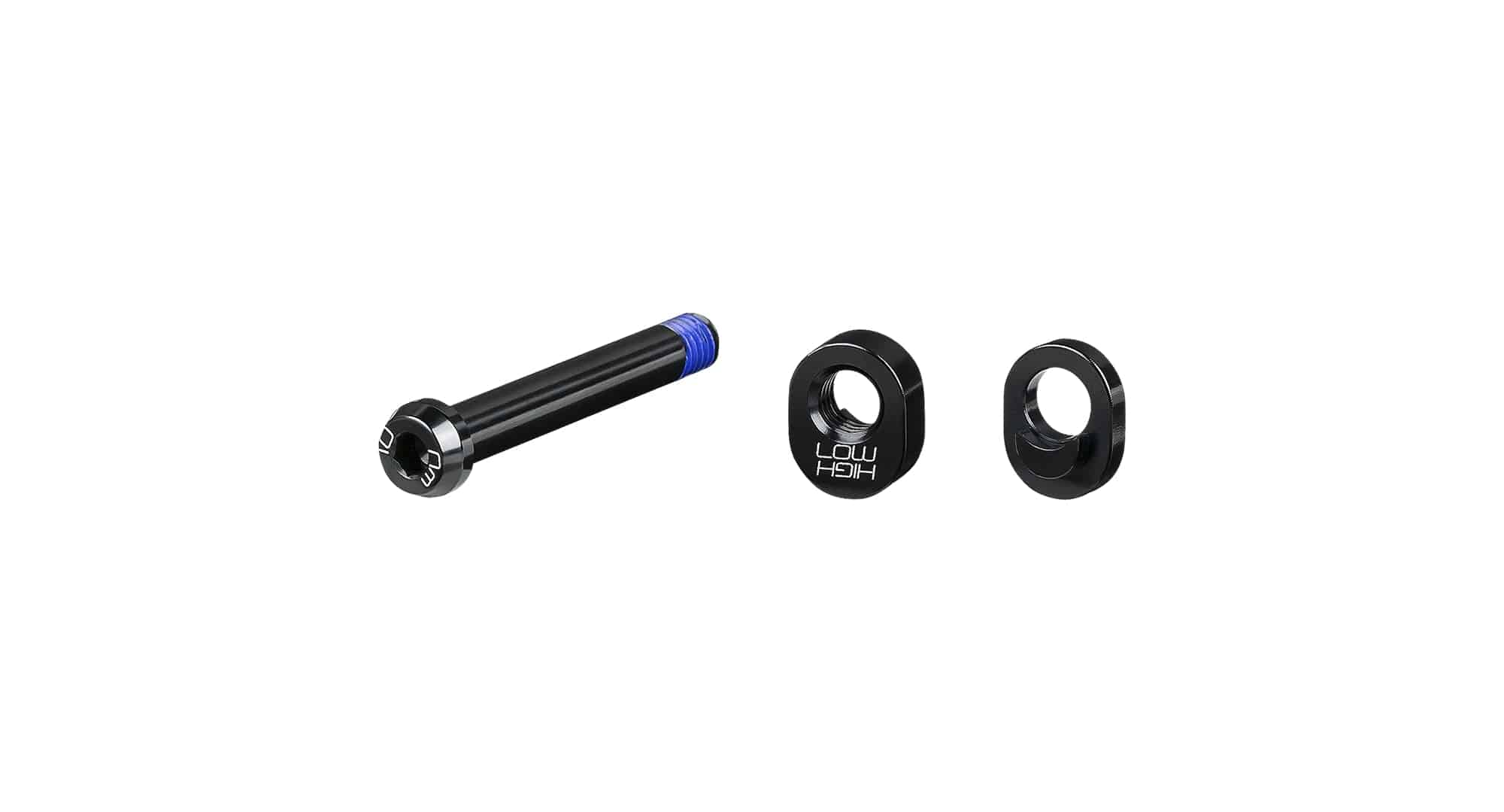 Trek Top Fuel 29 2020 upper shock mount kit with adjustable hardware and spacer, bike components for suspension setup.