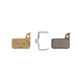 Jagwire Pro semi-metallic disc brake pads for SRAM Road eTap bike braking systems, showing the brake pad components.