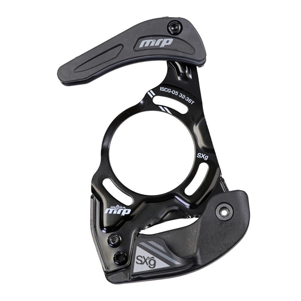 MRP SXg CS chain device for ISCG-05 mounts, with 32-36T chainring protection, bicycle components for mountain bikes.