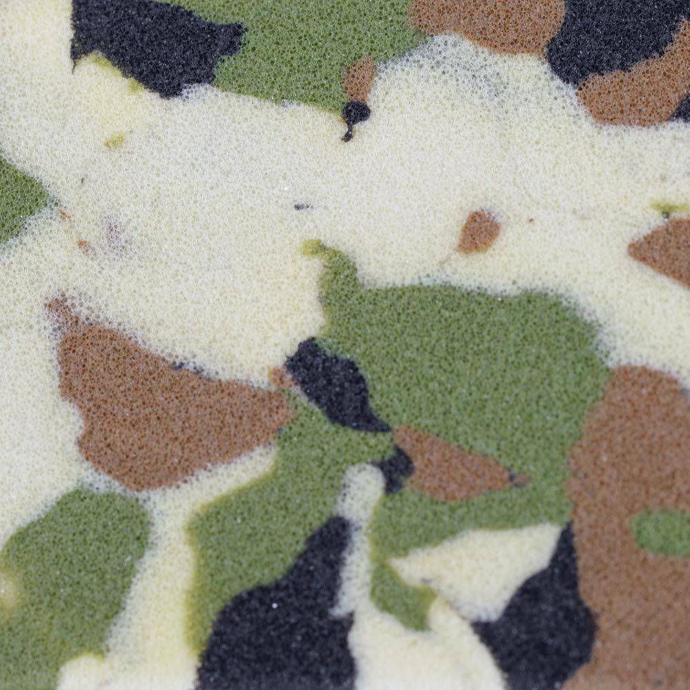 Genetic camouflage bar tape for road bikes with padded EVA foam and cork grip, providing comfort and style during rides.