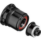 DT Swiss Ratchet EXP freehub conversion kit for Campagnolo N3W 142/12mm hub, showing parts and assembly details.