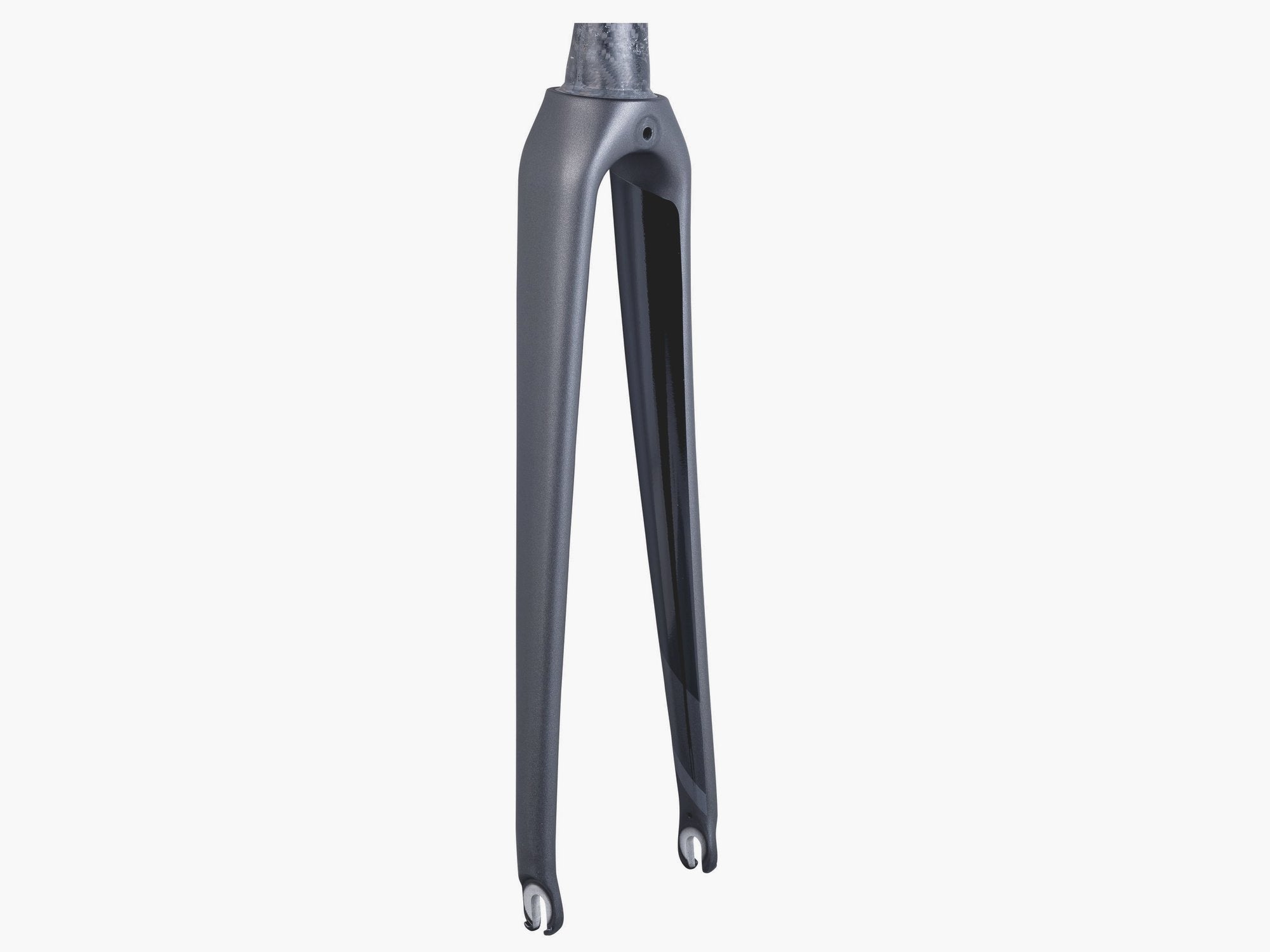 Trek 2017 Emonda SL matte black fork, replacement component for SL and ALR bike models, showing a close-up of the fork.