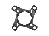 Trek FSA TQ Equipped Trek Fuel EXe crank spider in black with 104mm BCD for drivetrain upgrade, shown on a bike component.