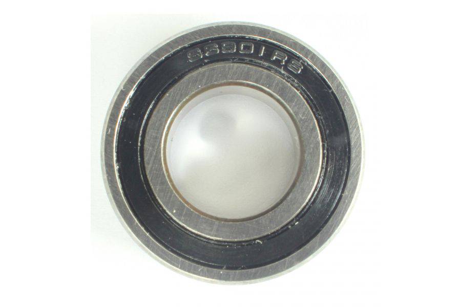 Enduro Bearings 6901 2RS stainless steel sealed bearing for bike hubs and bottom brackets, shown in the image.