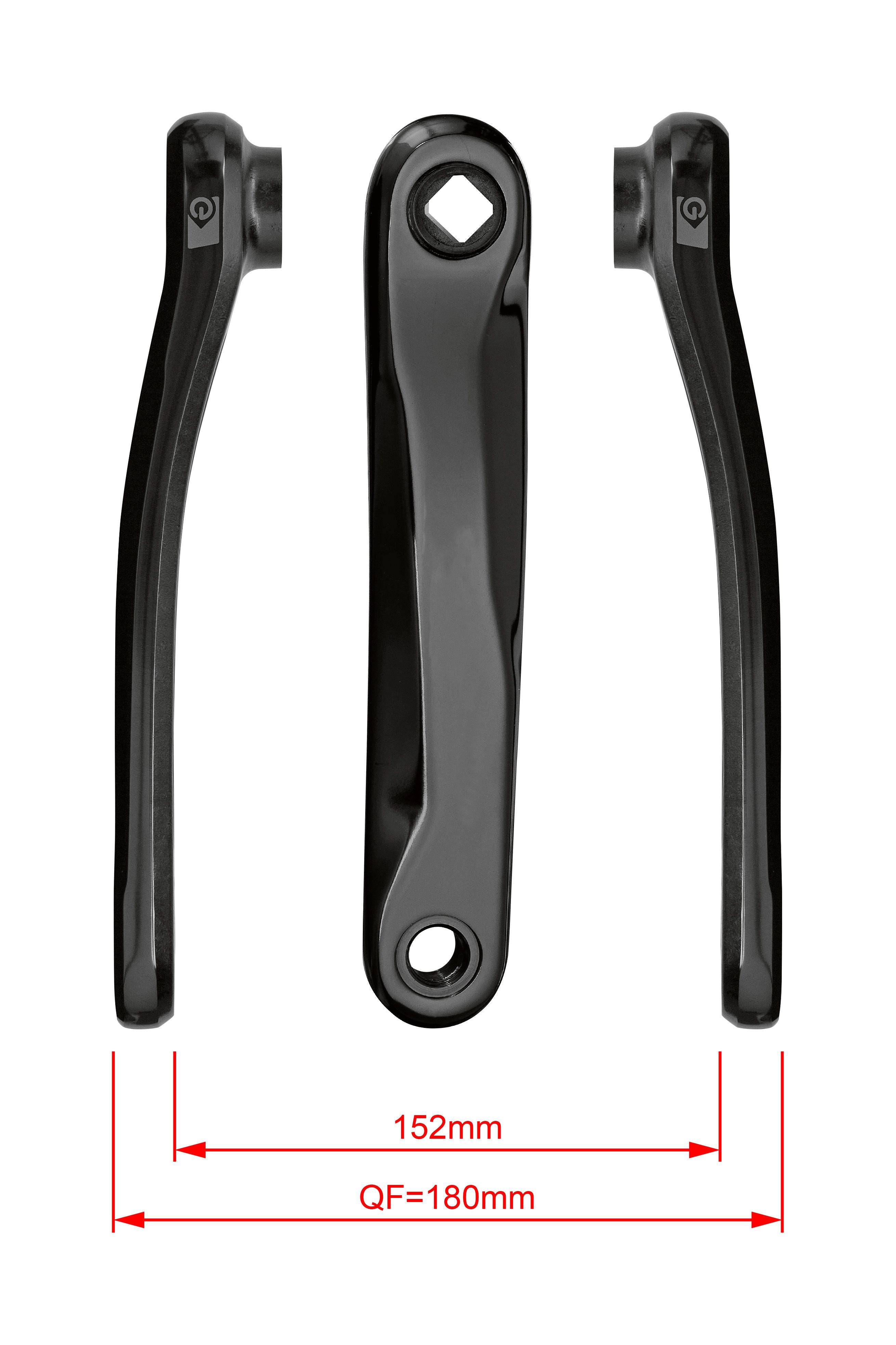 FSA Ebike Chainset CK-746-2 JIS 22.5mm Black | Swinnerton Cycles