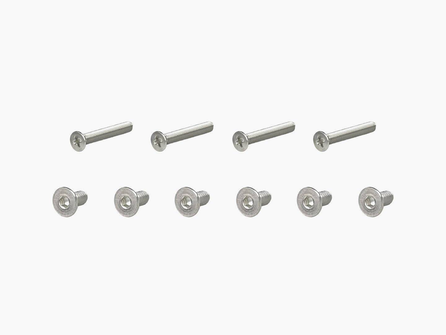 Trek Diamant Powertube Battery Hardware Kit in black with 20mm components for secure installation of e-bike batteries.