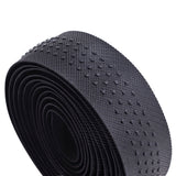 Kinesis UK black cycling handlebar tape with anti-slip PU and Vex gel cushioning for comfortable grip and control.