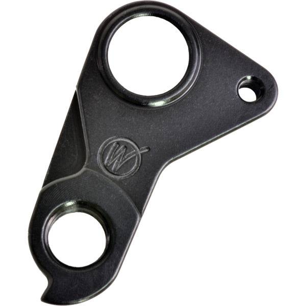Wheels Manufacturing replaceable derailleur hanger dropout 398 for precise bicycle shifting, component part for bike frame.