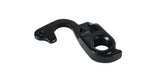 Black Trek Madone Gen3 rear derailleur hanger, 135mm quick-release, drive side bicycle component for road bike.