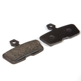 Fibrax SH979 disc brake pads for bicycles, durable and quiet high-performance replacement components with metal backing plates.