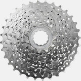Shimano Claris CS-HG50 8-speed cassette with 12-25T gears and Hyperglide technology for smooth shifting on bike components