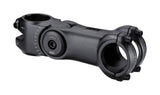 BBB Highsix OS adjustable bike stem with 31.8mm clamp, ±40° angle, suitable for e-bikes, shown with mounting hardware.