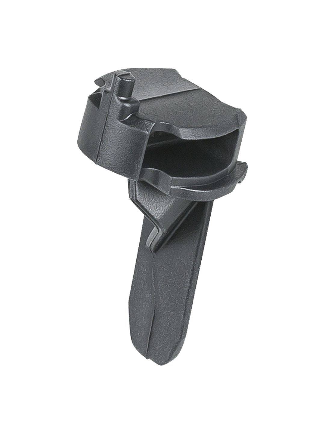 Black Trek Domane MKIII seatpost tail plug for Domane SL and SLR bikes, component accessory for bike maintenance and customization.
