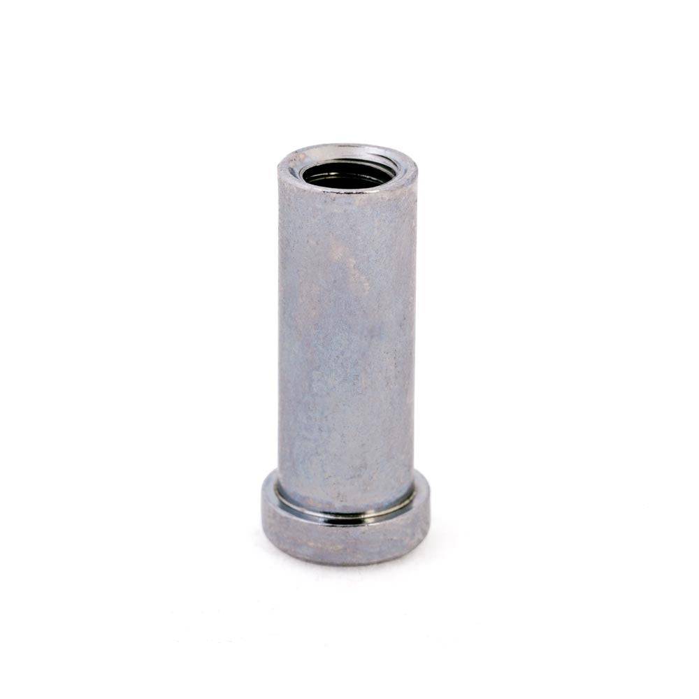 Dia-Compe recessed brake nut spare for road caliper brakes, close-up of component for bicycle brake system.