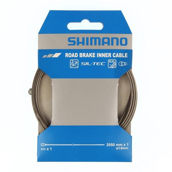 Shimano Dura-Ace Road brake SIL-TEC coated stainless steel inner wire, single | Swinnerton Cycles