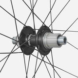 Shimano WH-RX880 microspline freehub body replacement part for bike wheel component, showing the detailed metal hub and splines.