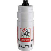Elite Fly UAE Team Emirates 2026 750 ml BPA-free racing water bottle, sports accessories with ergonomic design.