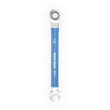 Park Tool MWR-7 7mm ratcheting metric wrench with two-way box ends, ideal for workshop repairs and bike maintenance.
