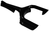 Black Trek Speed Concept Gen 1 X-Small/Medium front brake cover for protection on bike components.