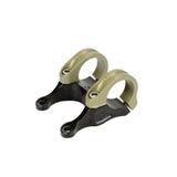 Renthal Integra II direct mount stem for downhill racing, 64mm clamp, components for mountain bike handlebar setup.