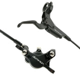 Hayes Dominion T2 single brake kit with precision disc brake system and adjustable lever, showcasing the brake components and setup.