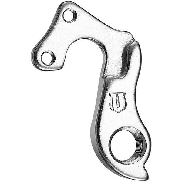Durable M Part gear hanger replacement for Focus, Raleigh, Wilier bikes, showing the metal component on a white background.