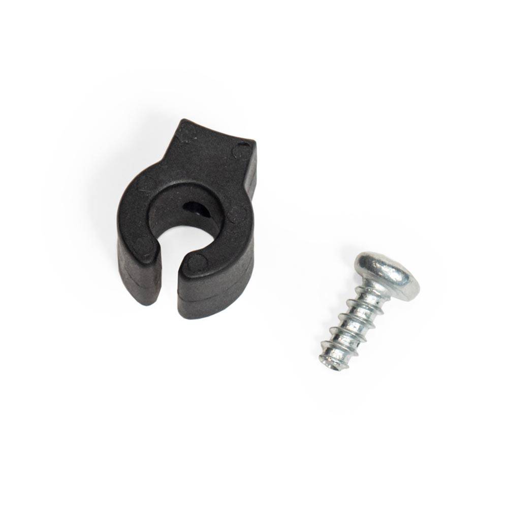 Burley Cub trailer spare clip and screw set for models 2013-2024, accessories for bike trailer repair and maintenance.