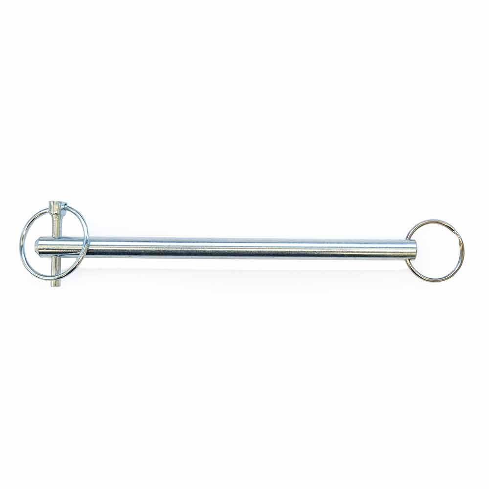 Burley Coho XC swing arm retaining pin replacement for trailer stability, shown in black against a plain background.