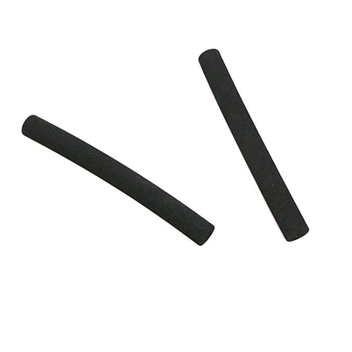 Burley handlebar grips for bike trailers, comfortable and durable replacement accessories, shown attached to a bike handlebar.