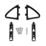 Burley bike trailer wheel guards with hardware for 2008+ models, protective accessories for bike trailers.