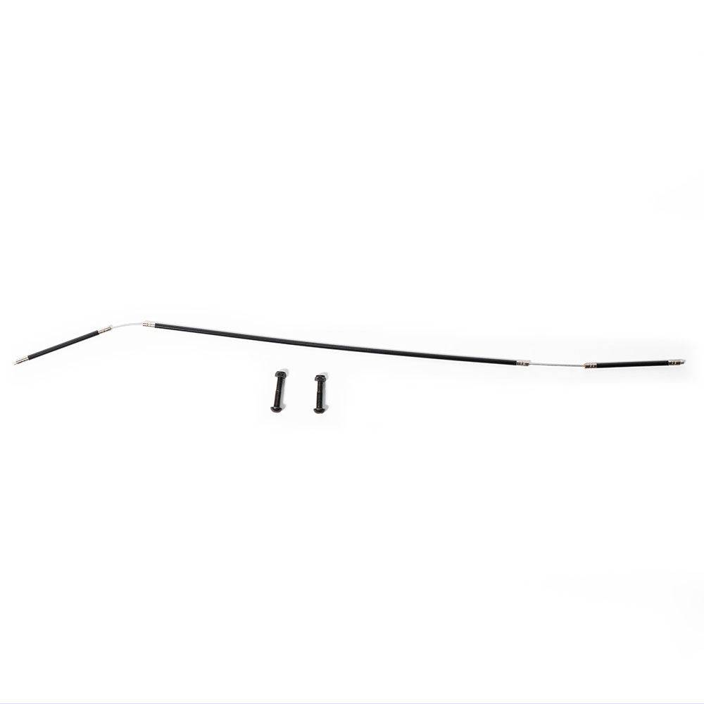 Burley Travoy lower shelf cable repair kit for 2020+ bike trailers, includes tools and components for easy repair and maintenance.