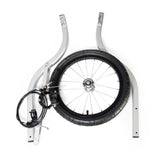 Burley Jogger Stability Kit for Cub bike trailer with 16-inch wheel and hand brake, designed for models 2008-2012.