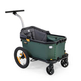 Burley Hopper seat insert and sunshade kit for stroller wagon conversion, with padded seating and protective sunshade.