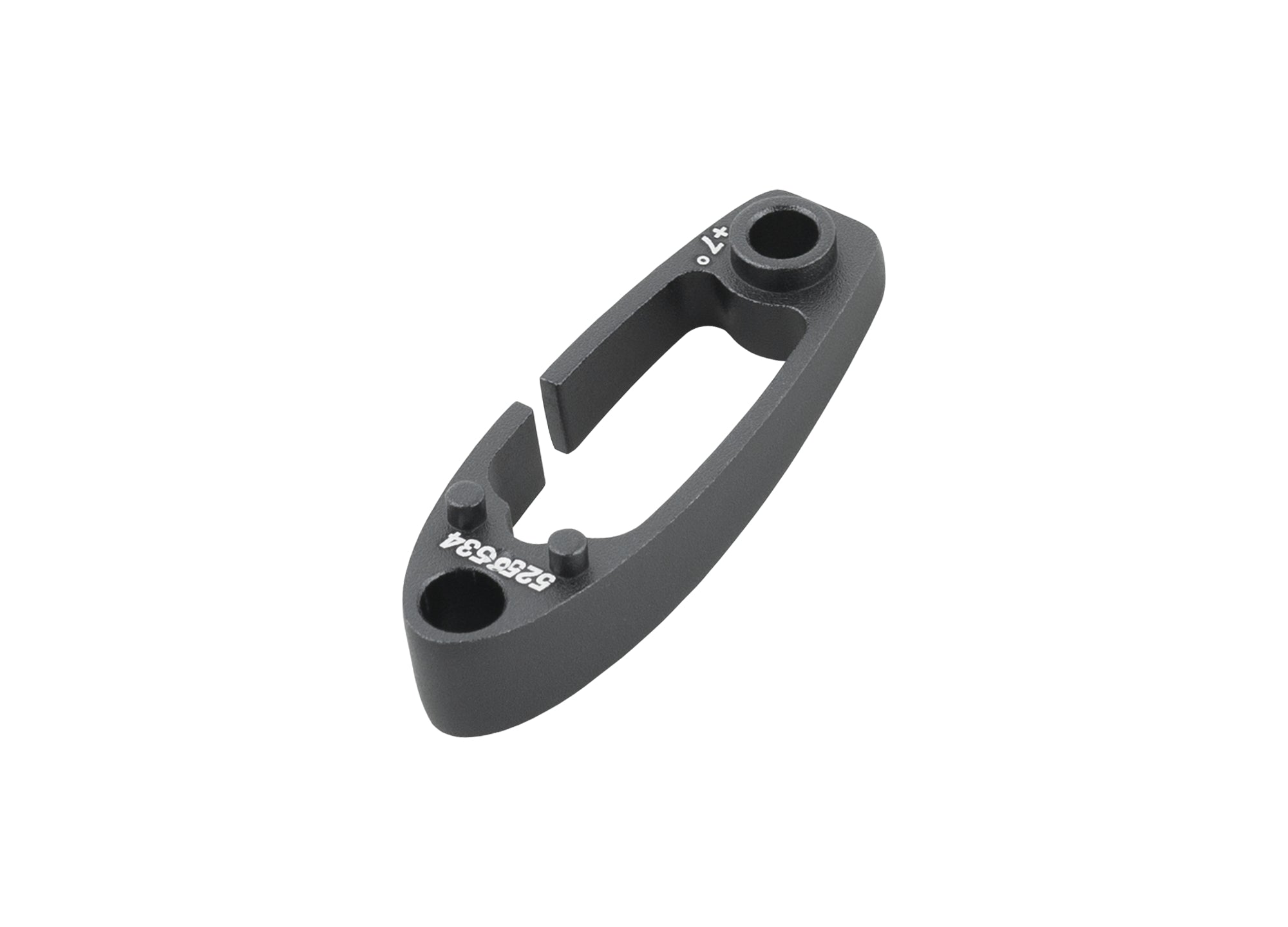 Trek Speed Concept handlebar left spacer, 5mm, bicycle component part, black plastic, designed for bike customization and fit adjustment.