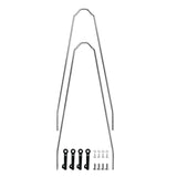 SKS U-Stays Kit for Velo 65 mountain bike mudguard attachment with mounting hardware and accessories for secure fitting.