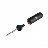 Topeak Tubi Cartridge G16 storage box for gravel bike tubeless tire repairs, black, compact component storage accessory.