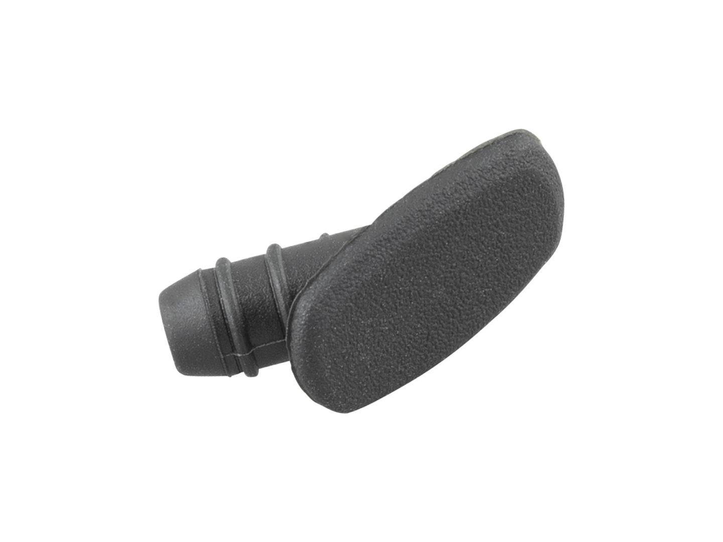 Black Trek Marlin 29 2023 cable entry hole plug for frame protection, designed for Trek mountain bikes.