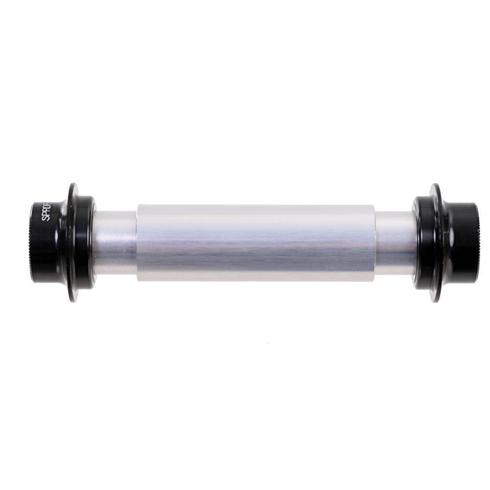 Halo RD front 15mm axle hub component for smooth wheel performance, shown in the image with detailed metal construction.