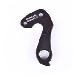 Wheels Manufacturing replaceable derailleur hanger dropout 174 for precise bike shifting, shown attached to bicycle frame.