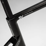 Basso SV Super Record 13x wireless road bike with Campagnolo disc brakes, featuring lightweight frame and high-performance components.