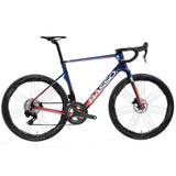 Basso Bikes SV Super Record 13x wireless road bike with Campagnolo disc brakes, sleek frame and racing handlebars.